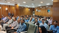 برگزاری مراسم گرامیداشت روز جهانی کارگر در بیمارستان ولیعصر(عج)